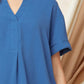 Entro - Textured Placket Top