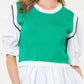 Thml - Mixed Media Knit Top