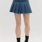 Entro - Denim Pleated Skirt