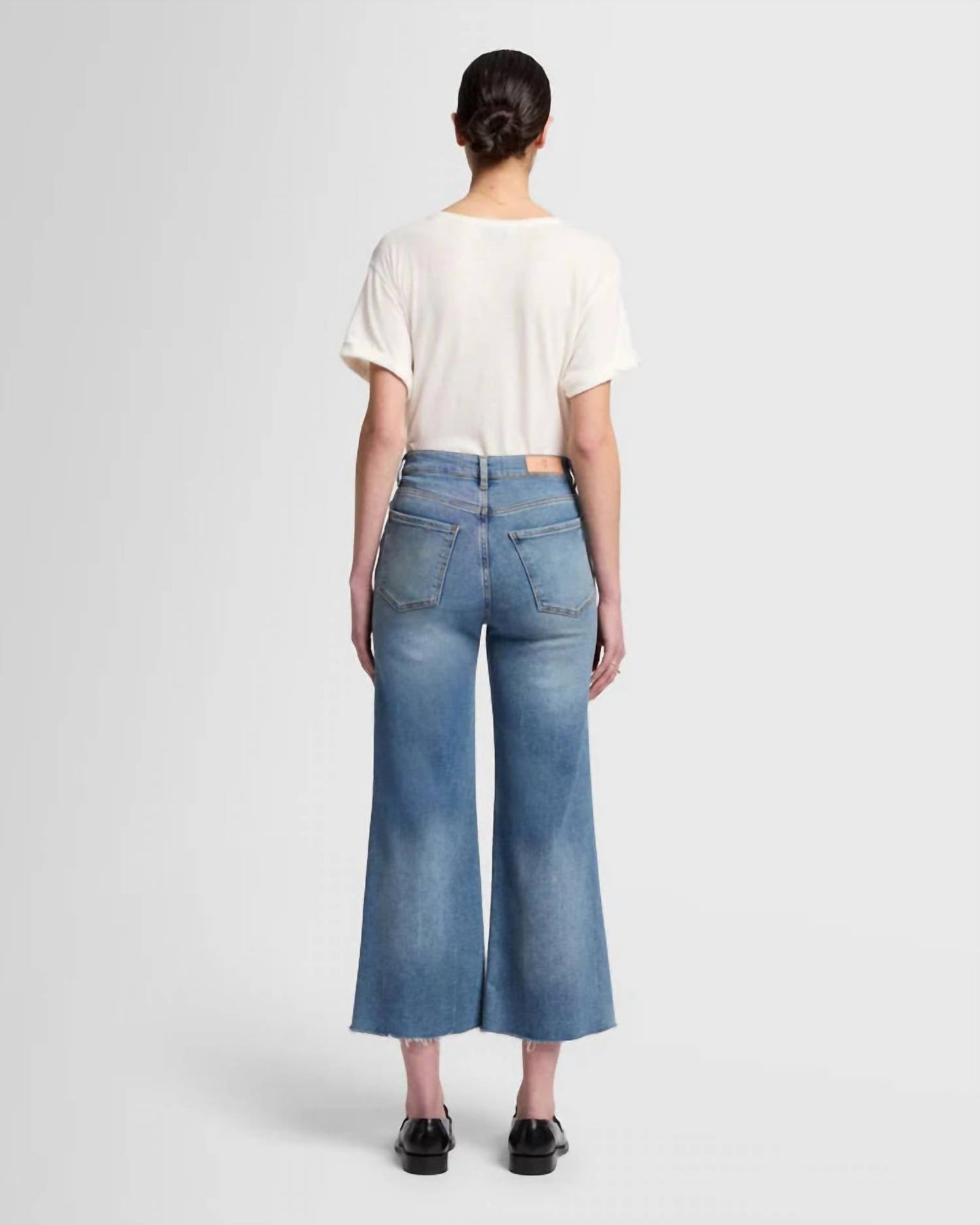 7 For All Mankind - Luxe Vintage Ultra High Rise Cropped Jo Jeans