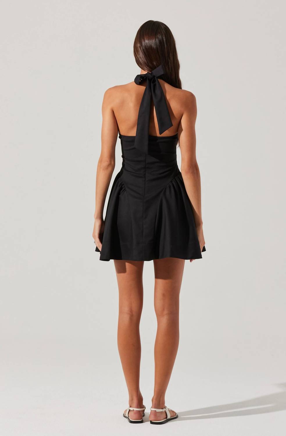 Astr - Delphine Halter Dress