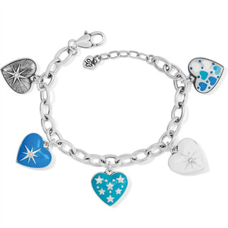 Brighton - Women's Amore Shades Hearts Charm Bracelet