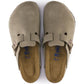 Birkenstock - Women's Boston Suede Soft Footbed Clog