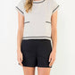 Thml - Sleeveless Tweed Top