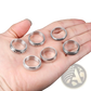 Celestial Stainless Steel Anxiety Spinner Ring Set