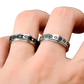 Celestial Stainless Steel Anxiety Spinner Ring Set