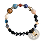 Celestial Zodiac Planet Matte Stone Beaded Bracelet