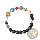 Celestial Zodiac Planet Matte Stone Beaded Bracelet