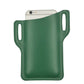 Brown Pu Leather Phone Holster with Belt Loop and Card Slots