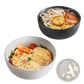 Ceramic Bowl Set 27oz Speckled Soup Salad Bowls