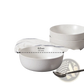 Ceramic Bowl Set 27oz Speckled Soup Salad Bowls