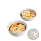Ceramic Bowl Set 27oz Speckled Soup Salad Bowls