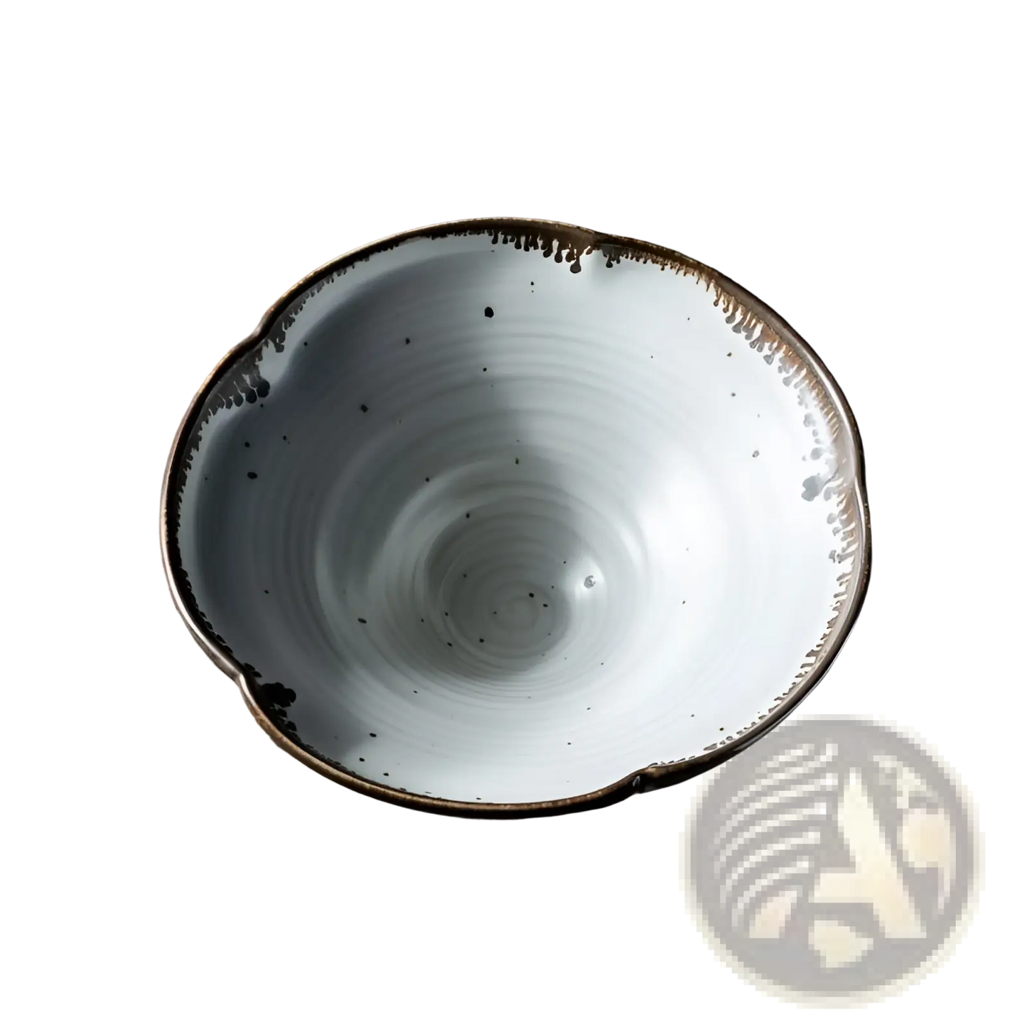 Ceramic Lace Fruit Plate Scalloped Dim Sum Dish