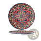 Ceramic Mandala Serving Bowl Hand Painted 400ml