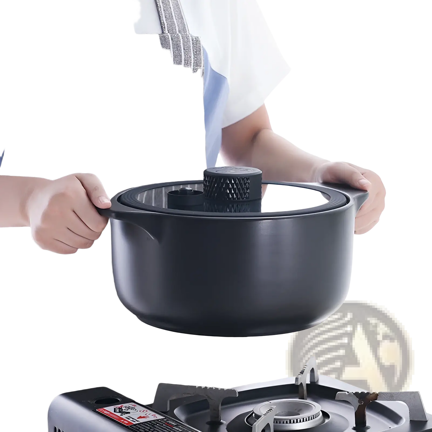 Ceramic Micro Pressure Anti Overflow Casserole Pot