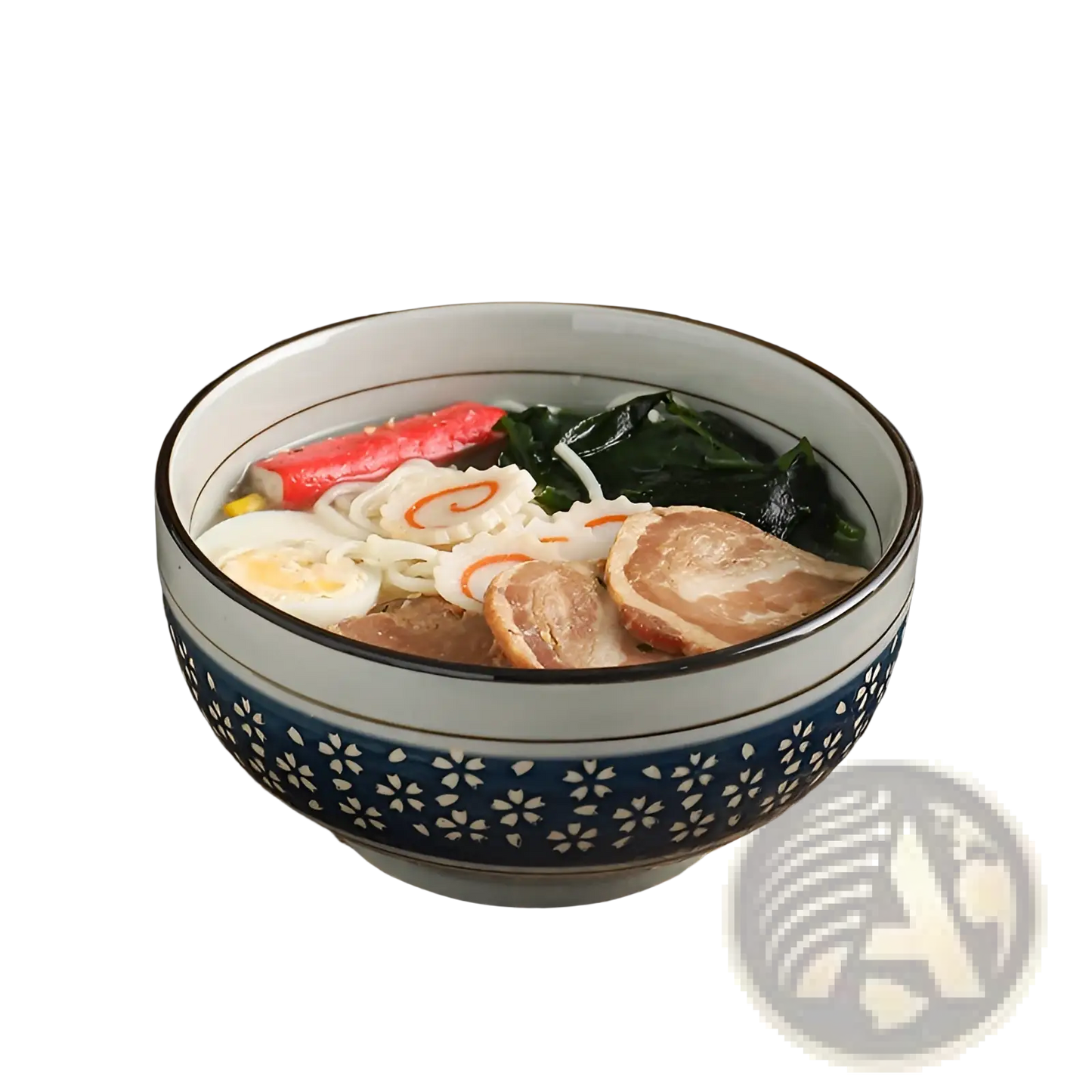 Ceramic Noodle Bowl 7 Inch Cherry Blossom Soup Bowl