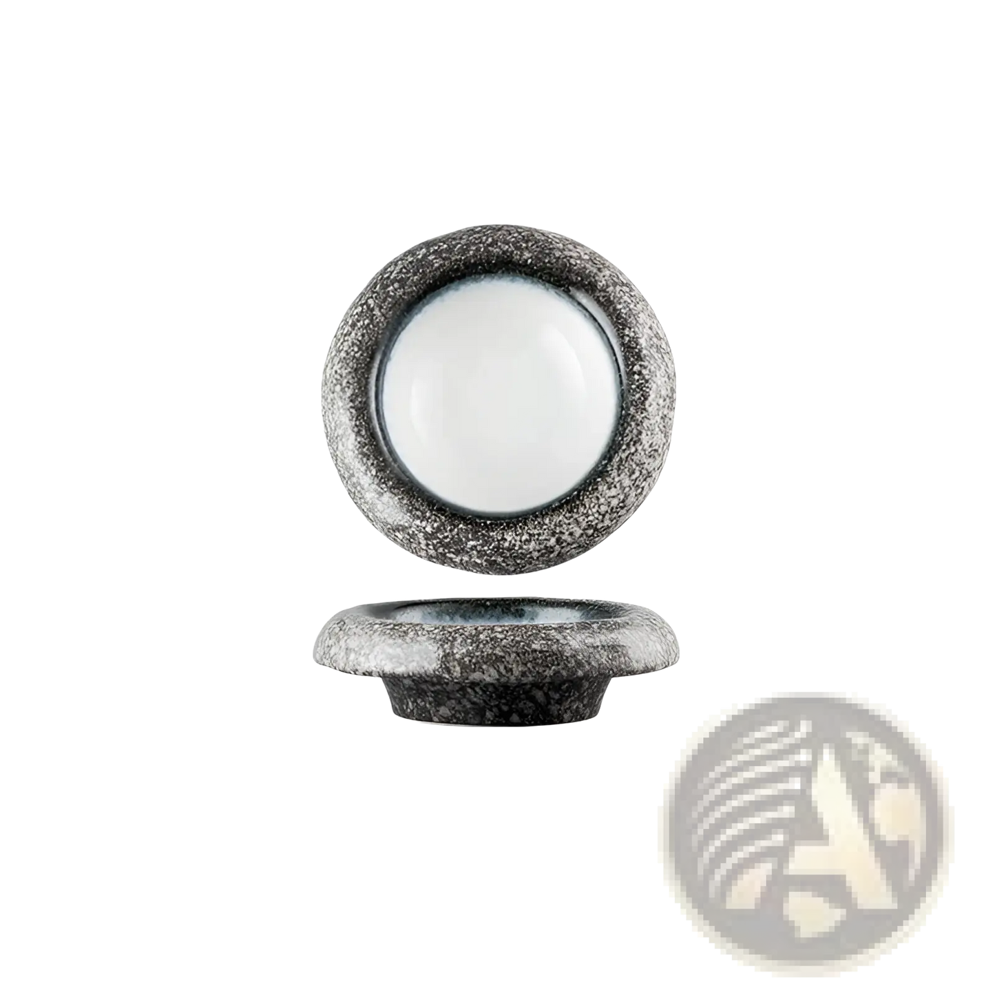 Ceramic Sashimi Bowl Retro Speckled Hat Plate