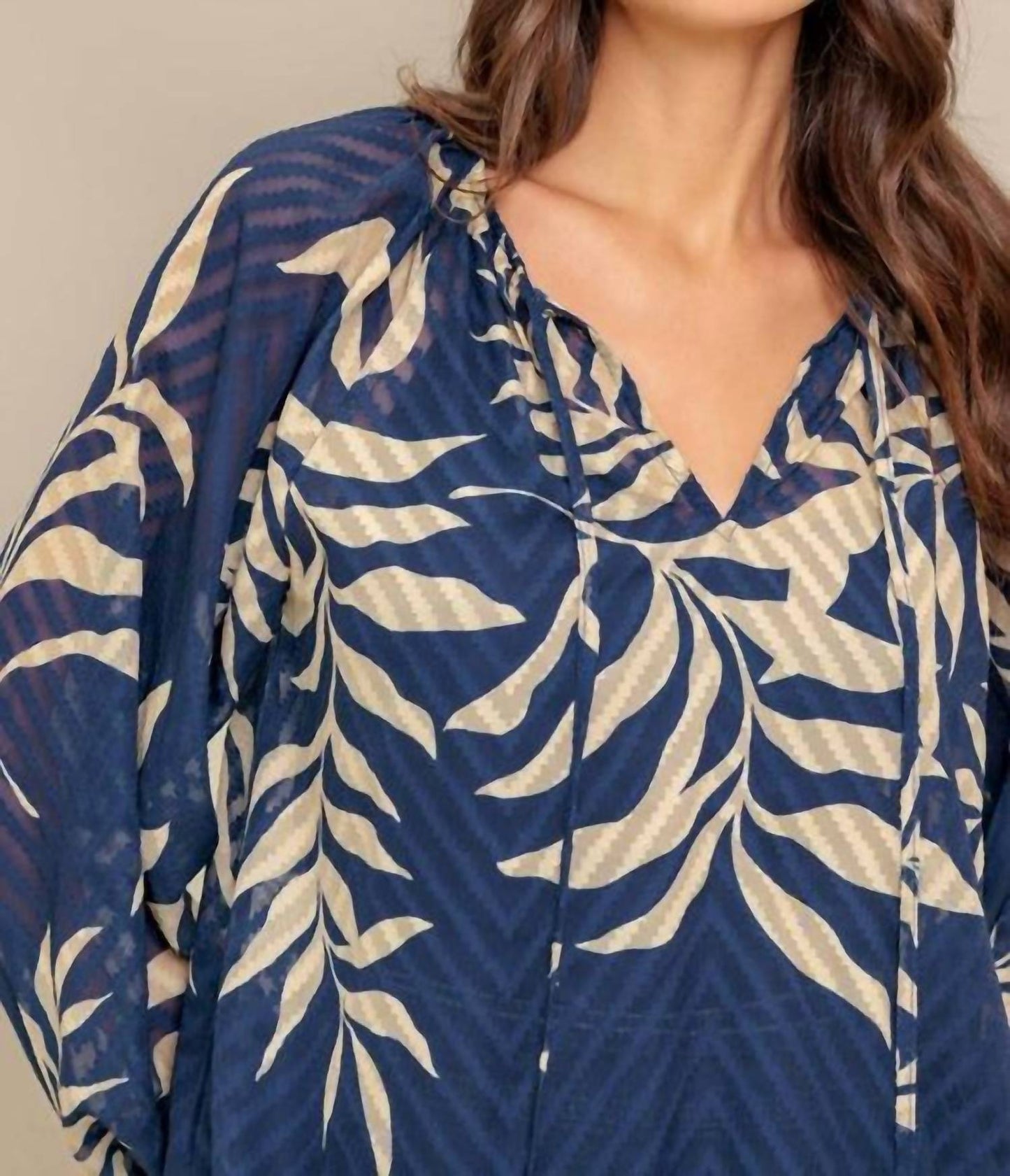 Flying Tomato - Midnight Walk Woven Top
