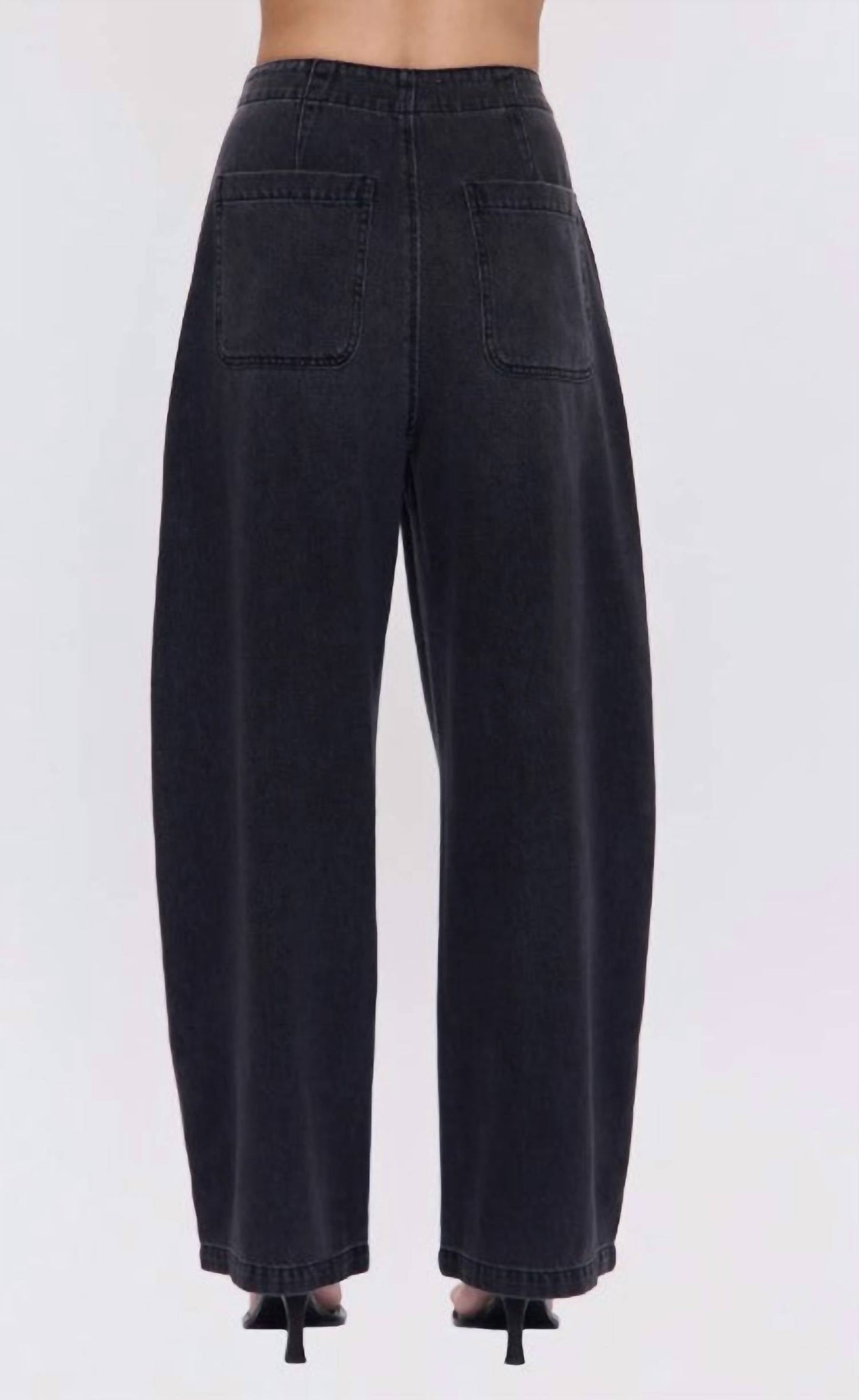Pistola - Women's Lottie High Rise Relaxed Bowed Leg Pants