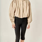 English Factory - Campbell Shirred Short Trench Coat