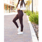 Julia Rose - Belle Fleece Full Length Leggings With Pockets