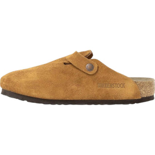 Birkenstock - Women's Boston Suede Leather Clogs - NARROW