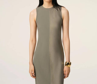 Ami - Long Straight Dress