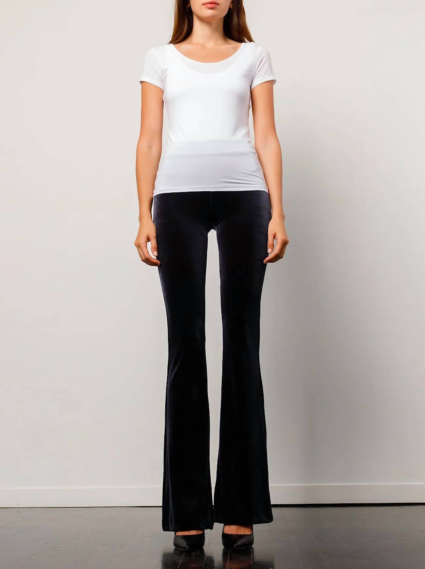 Avenue Montaigne - Bellini Velvet Pant