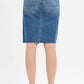 Trendsi - Risen Full Size High Rise Front Slit Pencil Skirts Plus Size