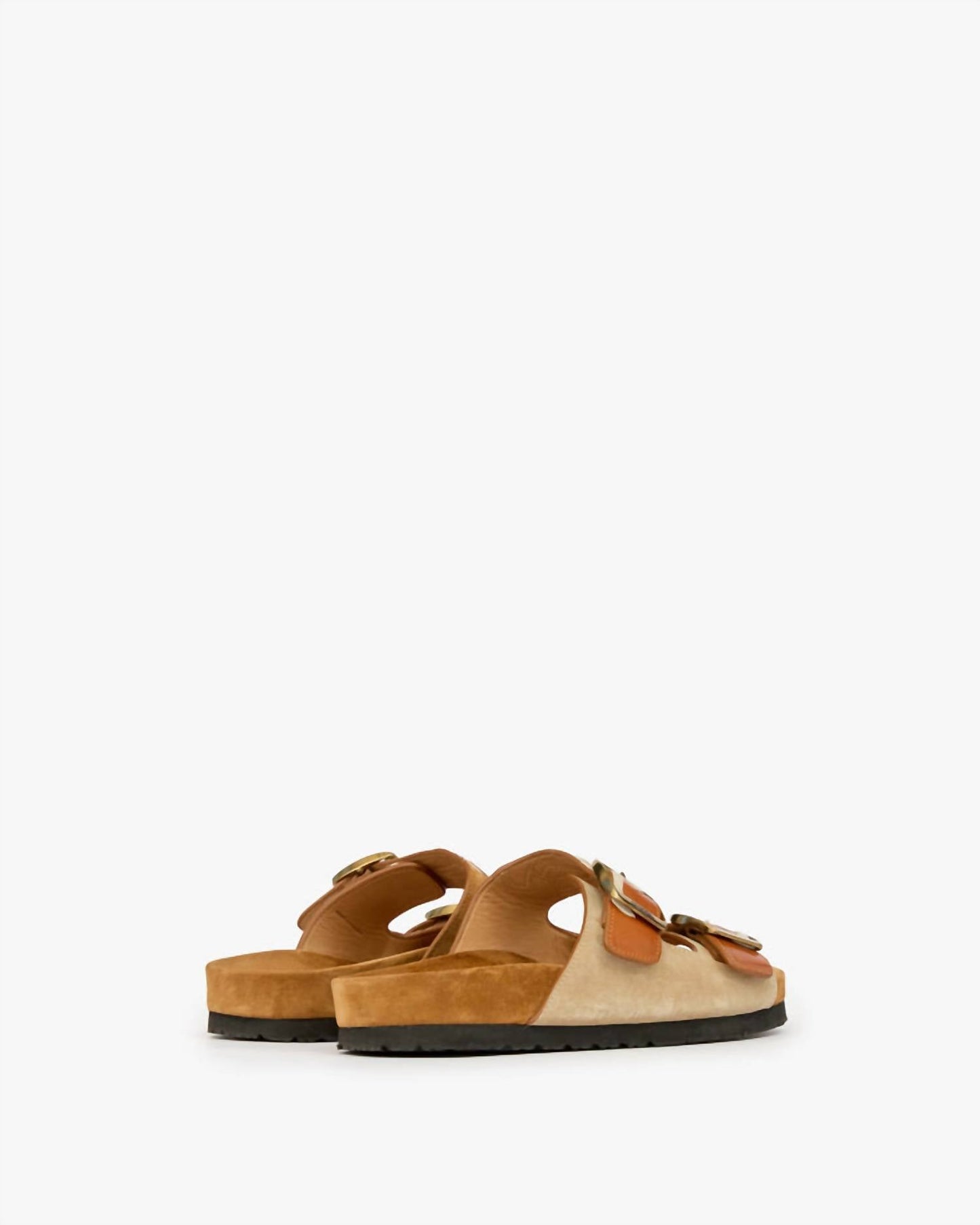 Isabel Marant - Women's Lelik Calfskin Leather Flame Pattern Sandals
