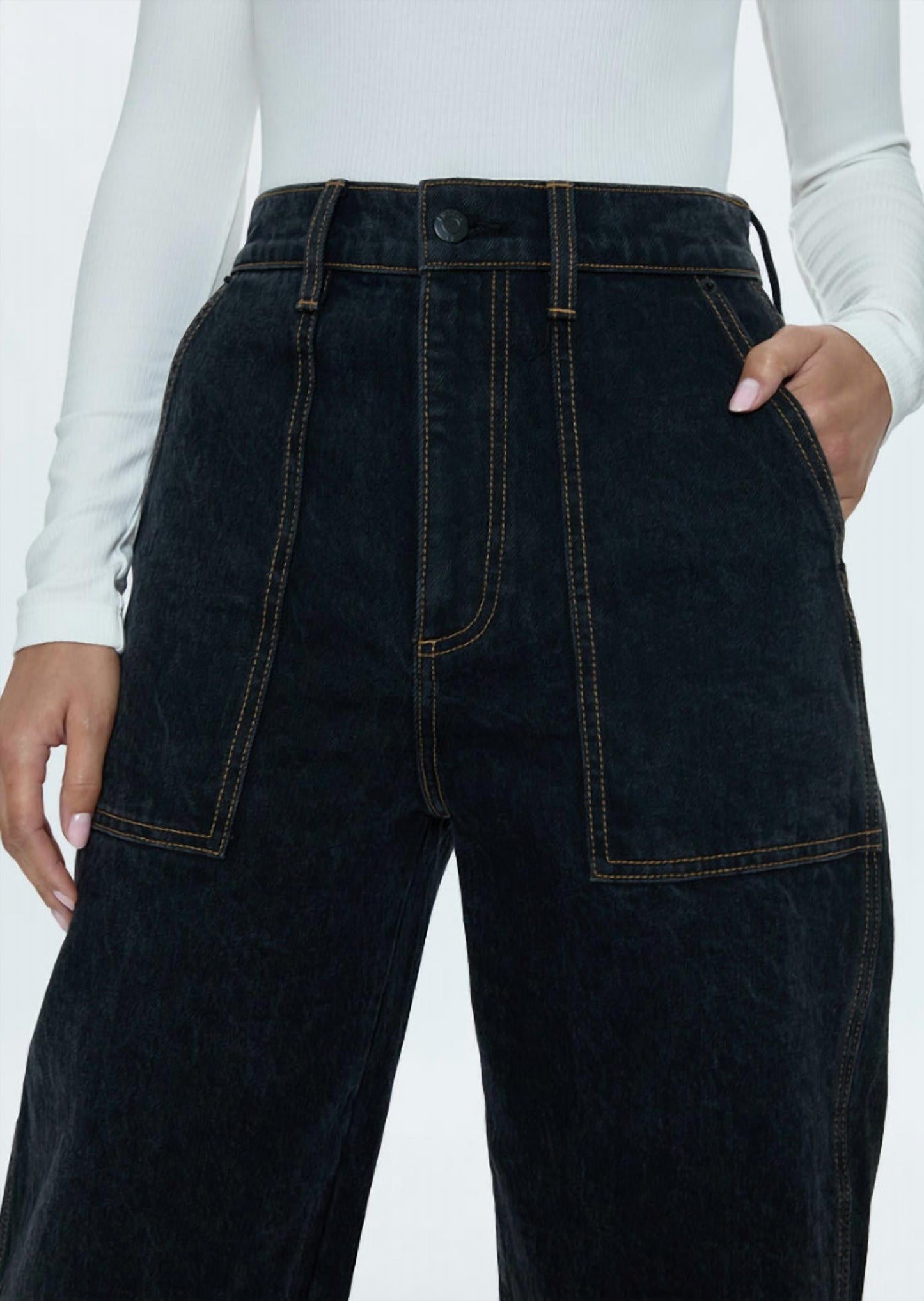 Pistola - Turner Super High Rise Barrel Jeans