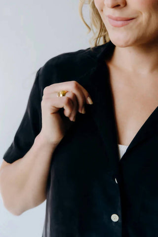 Margo Paige - Camp Button Down