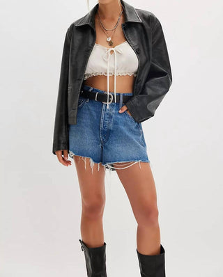 Mother - The Main Course Short Fray Jean