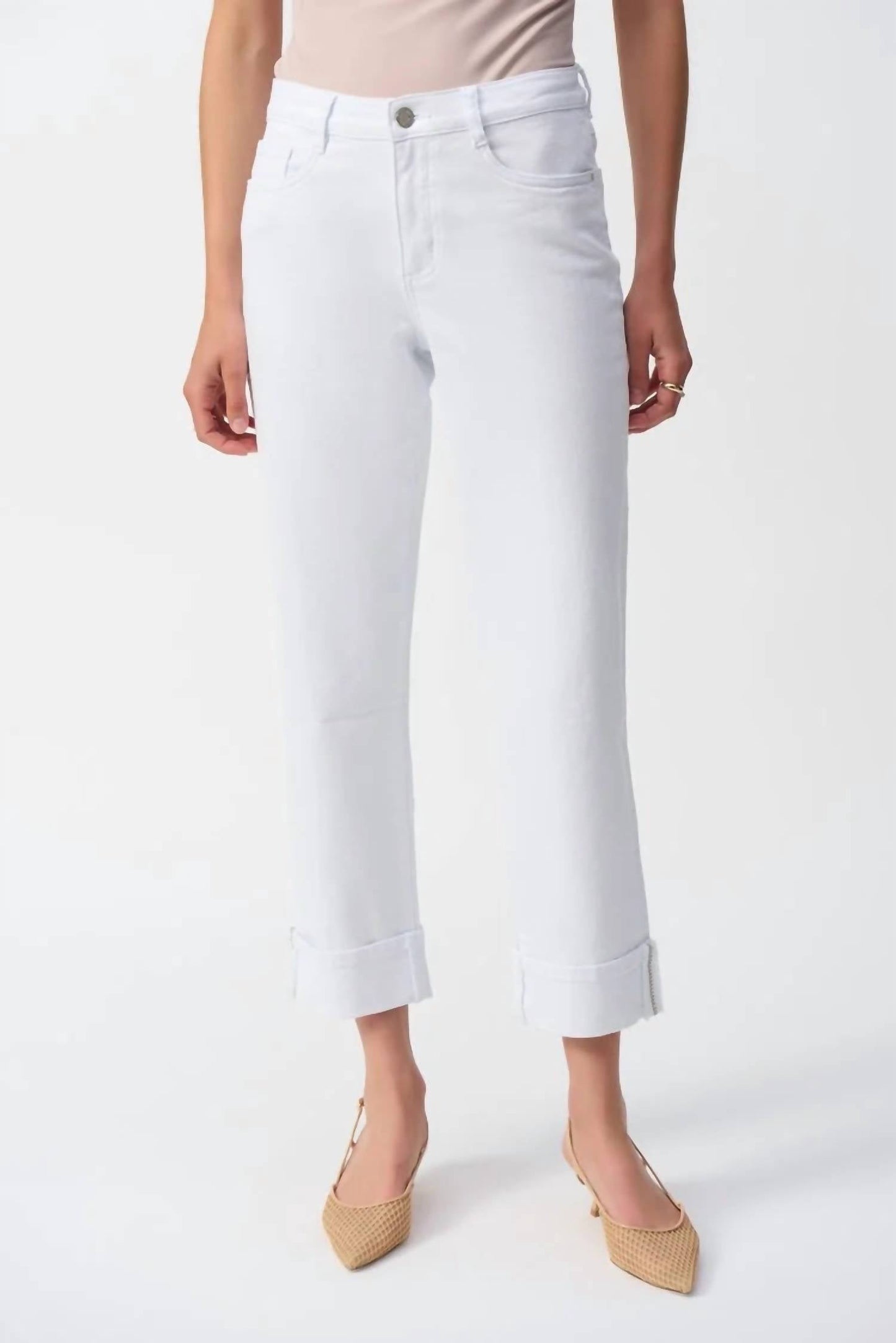 Joseph Ribkoff - Slim Fit Cropped Jeans