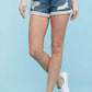 Judy Blue - Flower Patch Hem Shorts