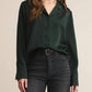 Z Supply - Ana Satin Button Up Top