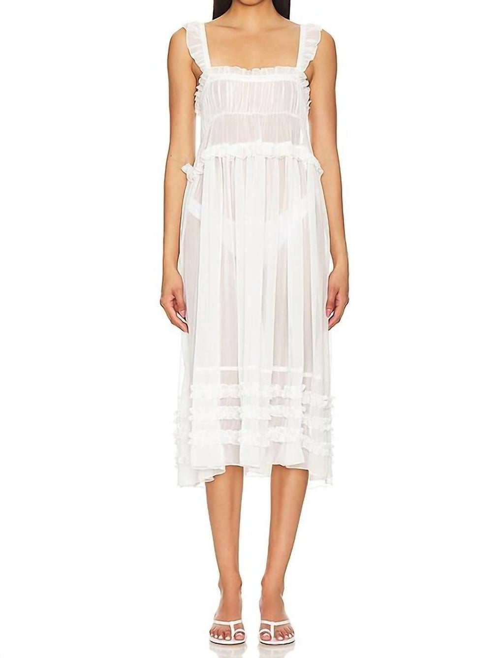free people midi moon dress black Free People Moon Phase Midi Nightgown