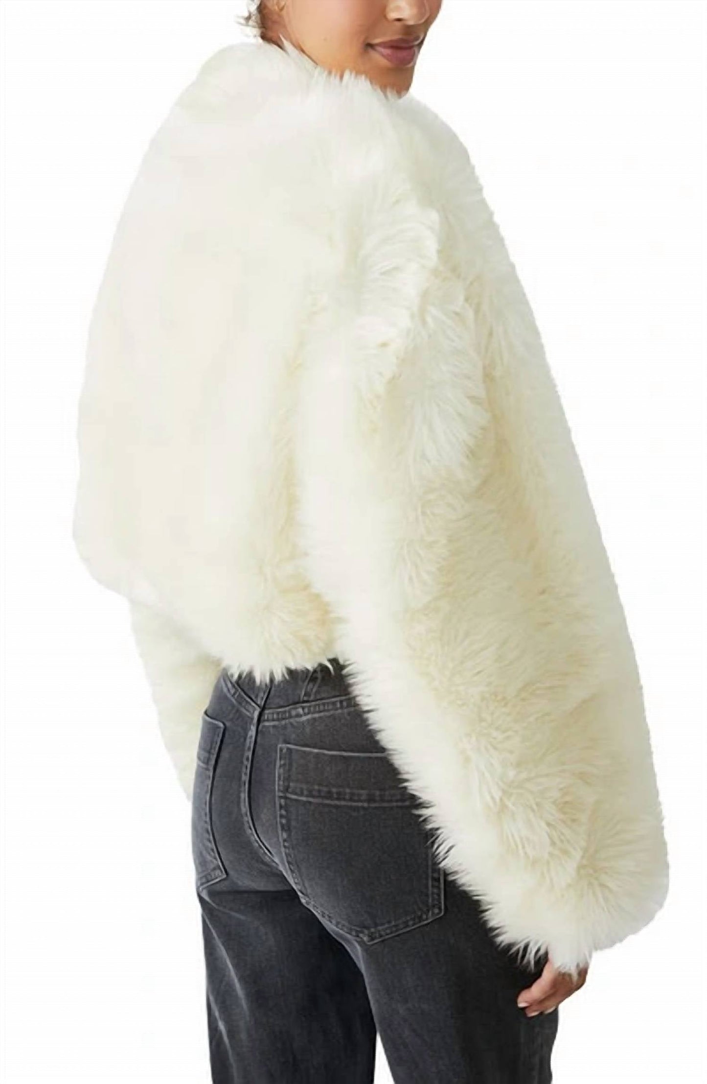 Free People - All Night Fur Jacket