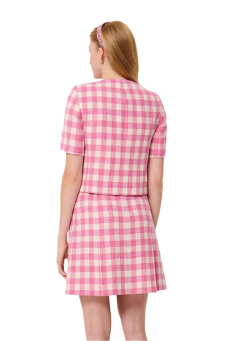Tara Jarmon - Vanita Gingham Jacket