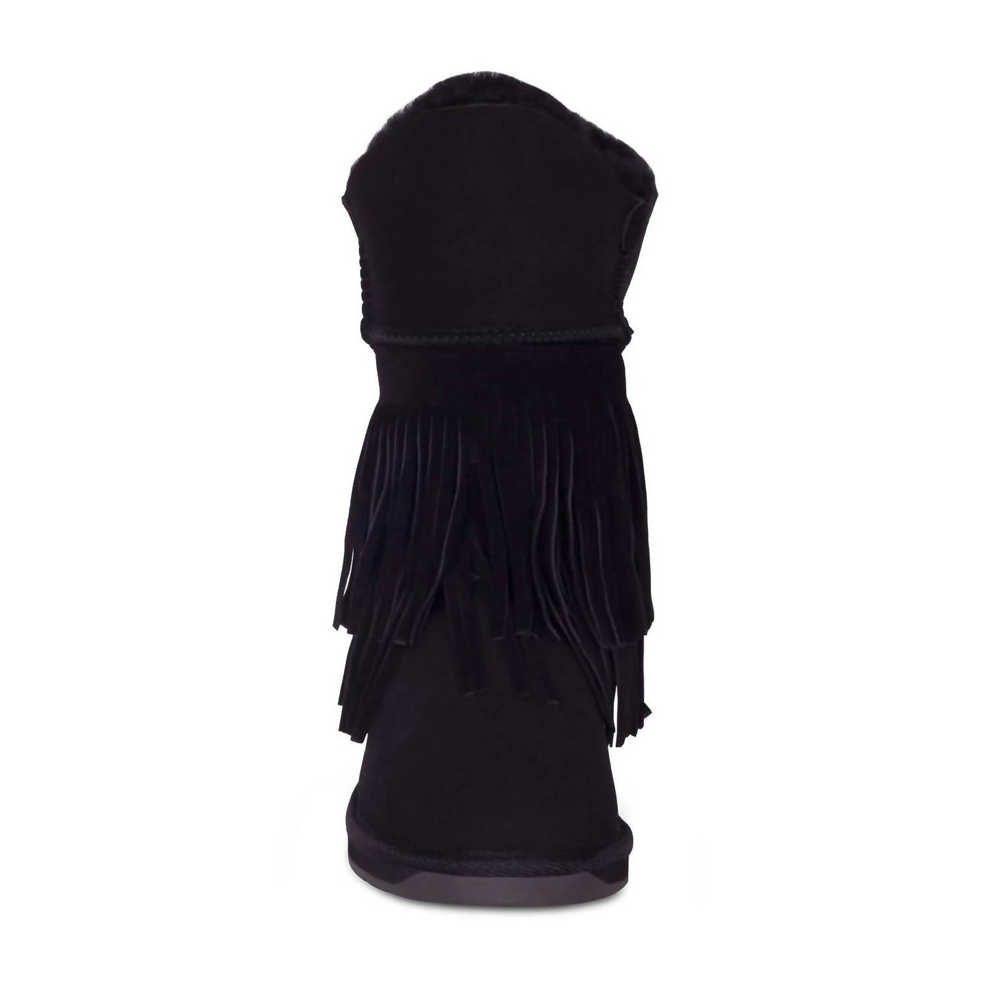 Rj'S Fuzzies - Women's Classic Fringed Sheepskin Boot