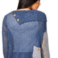French Kyss - Crochet Draped Neck Top