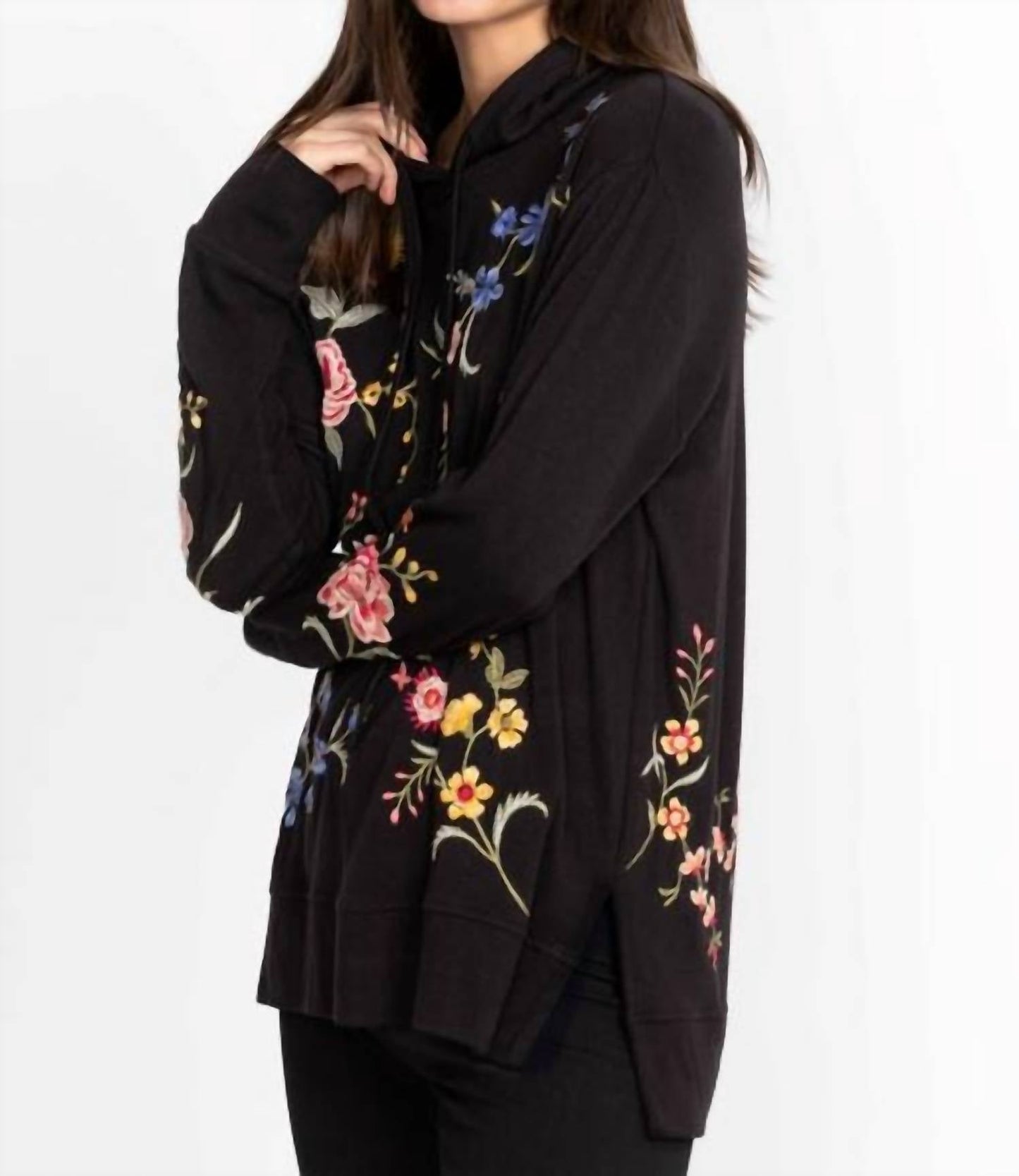 Johnny Was - COZY HOODED SWEATSHIRT TUNIC SOPHIE