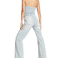 Blue Buttercup - Strapless Jumpsuit
