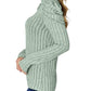Basic Bae - Ribbed Mock Neck Top With Puff Sleeves