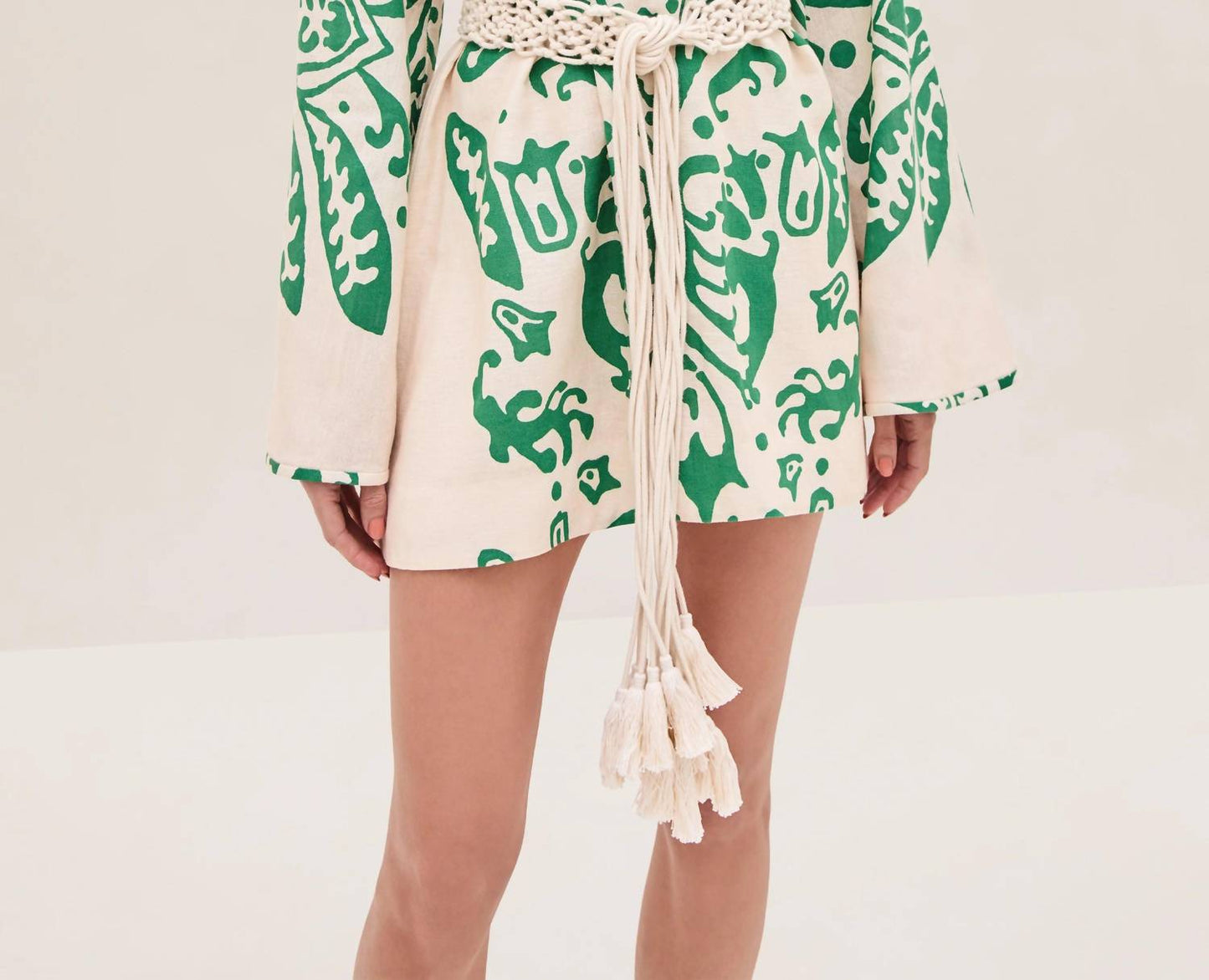 Alexis - Noriko Cotton-linen Mini Dress