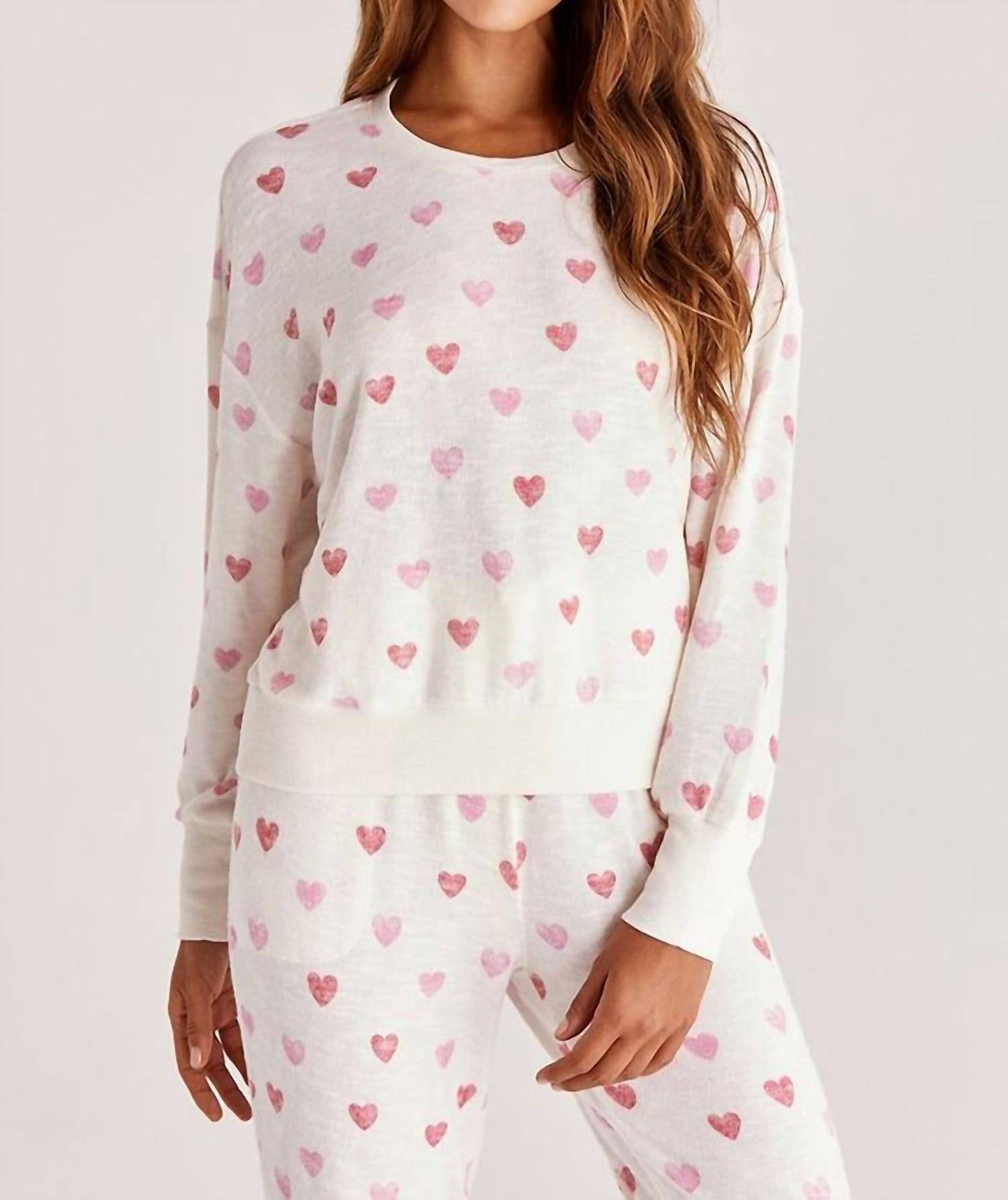 Z Supply - Izzie Heart Long Sleeve Top