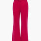 Adelyn Rae - Bella Belted Velvet Trousers | Fuchsia