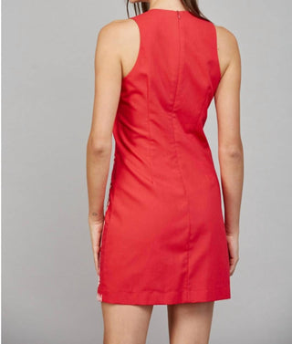 Fate - Amaya Linen Embroidered Dress