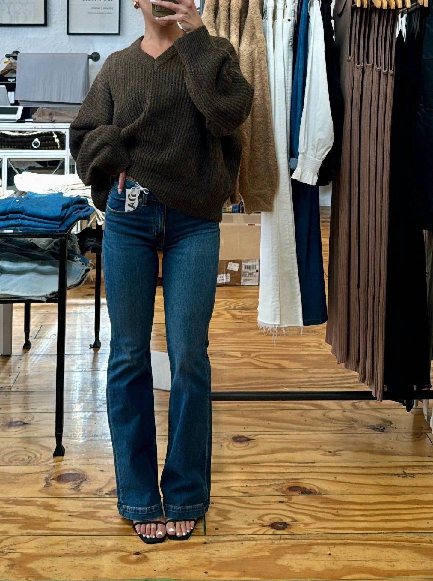 Daze - Mid Rise Flare Jean