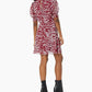 Vince Camuto - Wine Puff Sleeve Dress